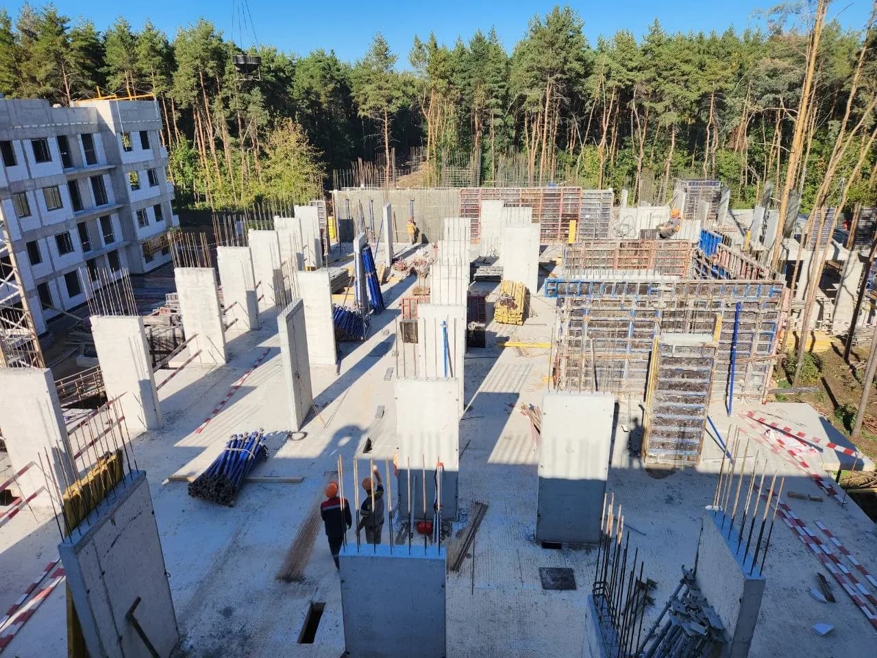 Михалевич: ход строительства, октябрь 2026