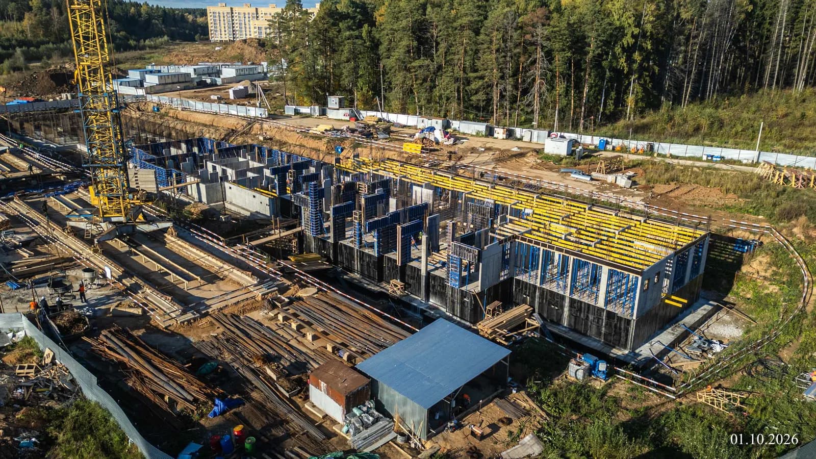 Гранель Аникеевский: ход строительства, октябрь 2026
