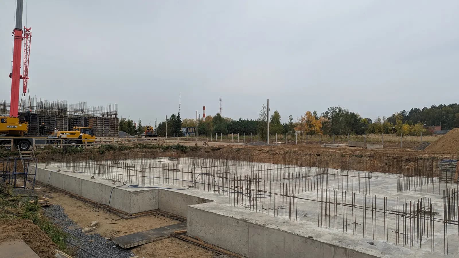 Городской бор: ход строительства, сентябрь 2026
