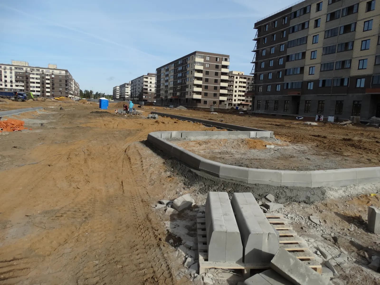 МО, Рабочий поселок Монино: ход строительства, октябрь 2026