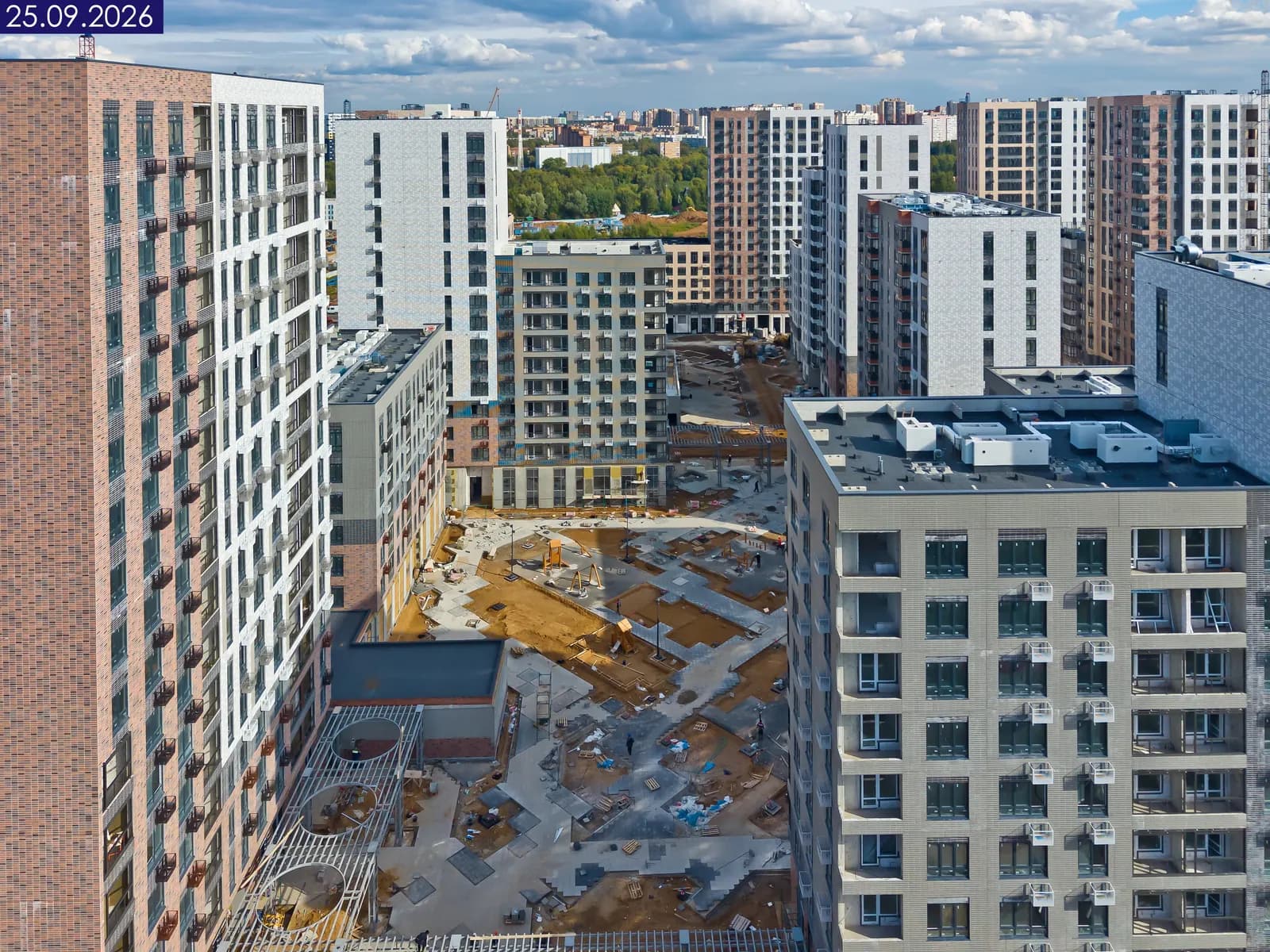 1-й Химкинский: ход строительства, сентябрь 2026