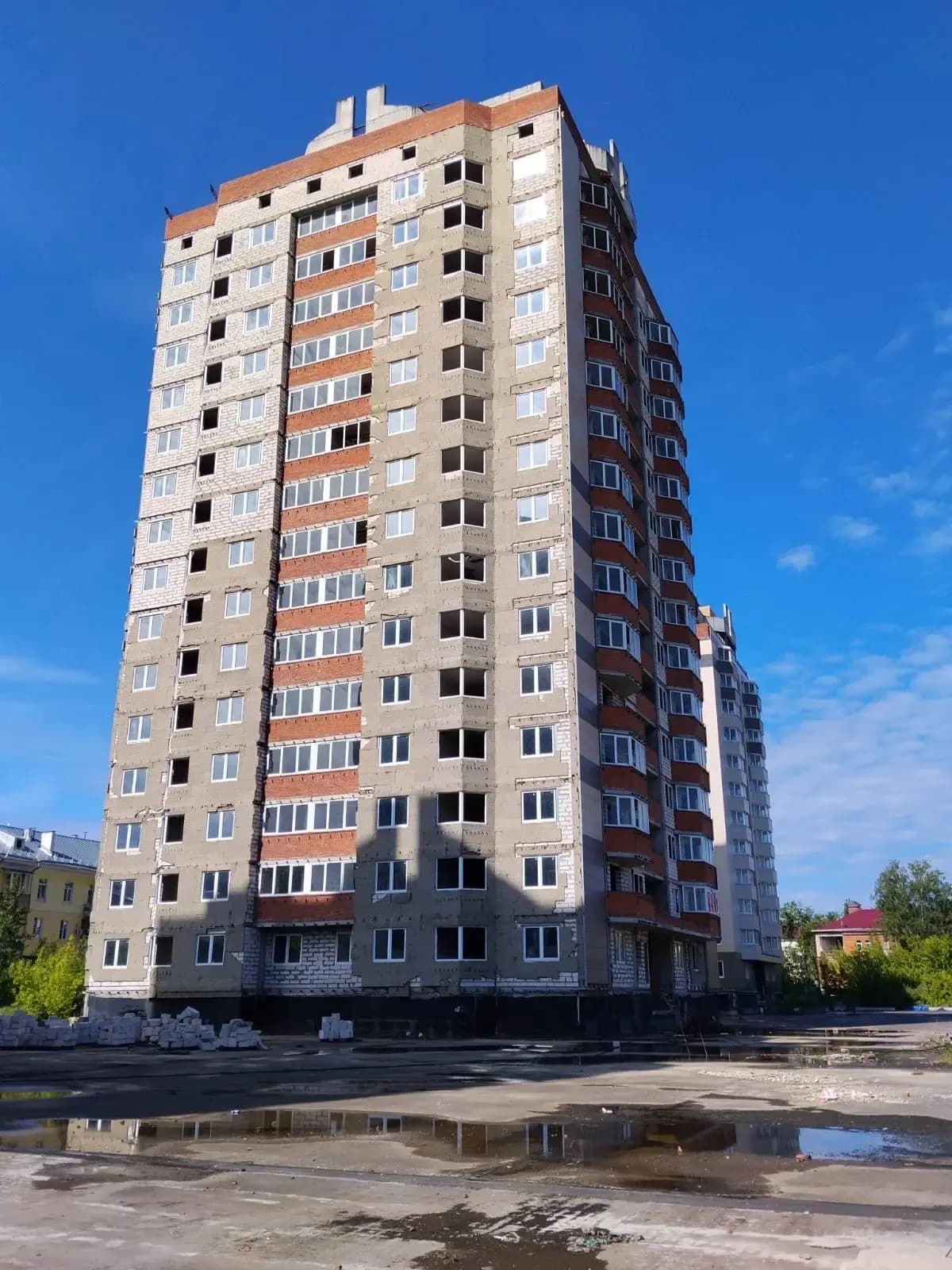 Банный: ход строительства, октябрь 2026