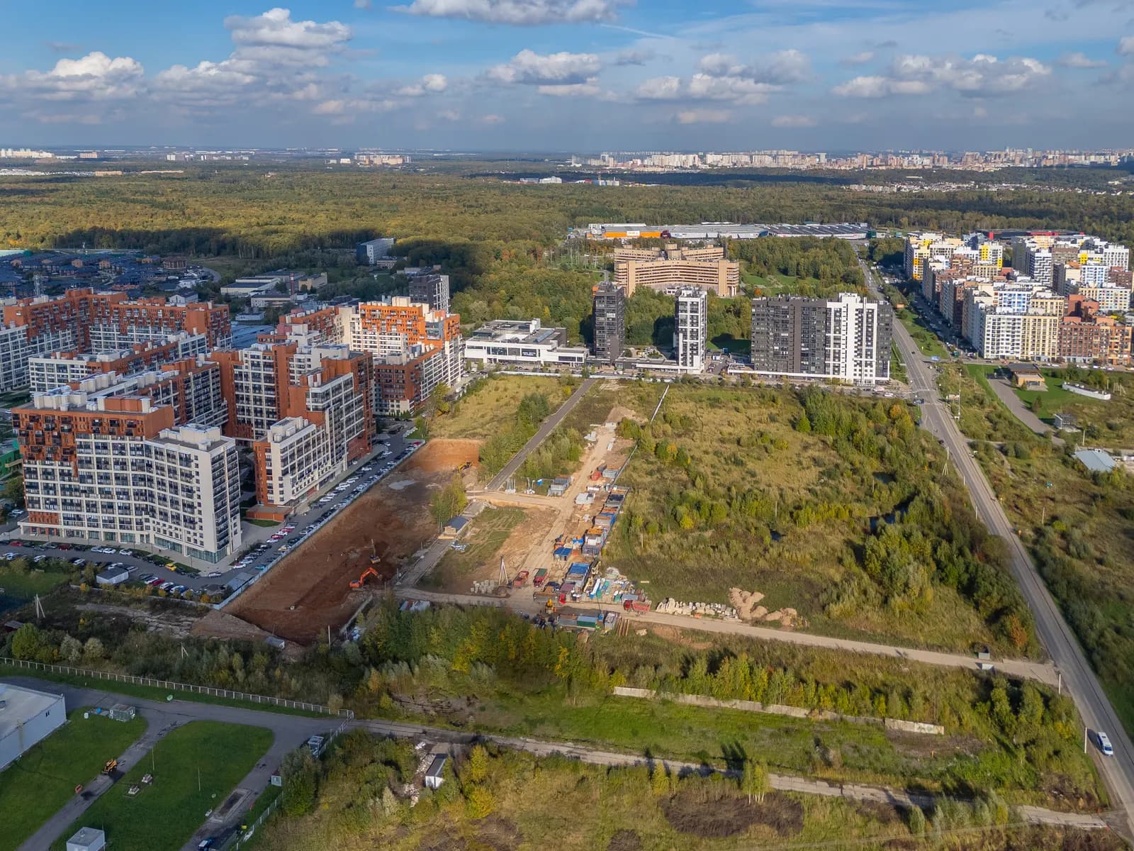 Отрада: ход строительства, октябрь 2026