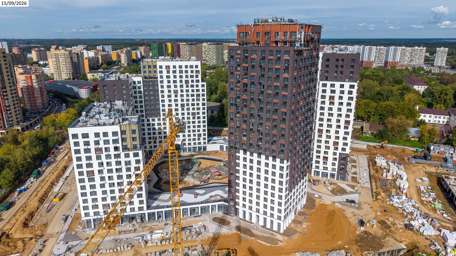 Страна.Парковая: ход строительства, сентябрь 2026