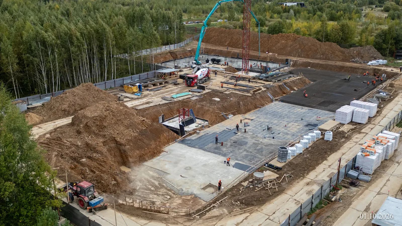 Гранель Притяжение Сити: ход строительства, октябрь 2026