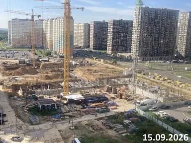 МО, г. Балашиха, Улица Автозаводская: ход строительства, сентябрь 2026