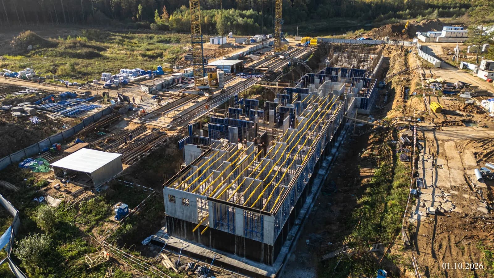 Гранель Аникеевский: ход строительства, октябрь 2026