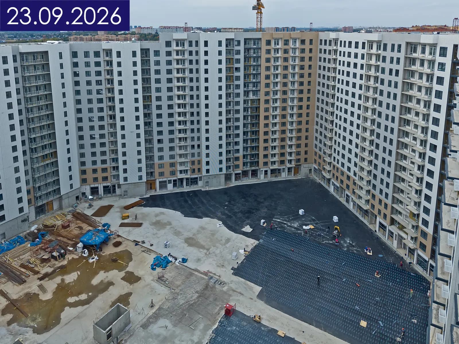 1-й Шереметьевский: ход строительства, сентябрь 2026