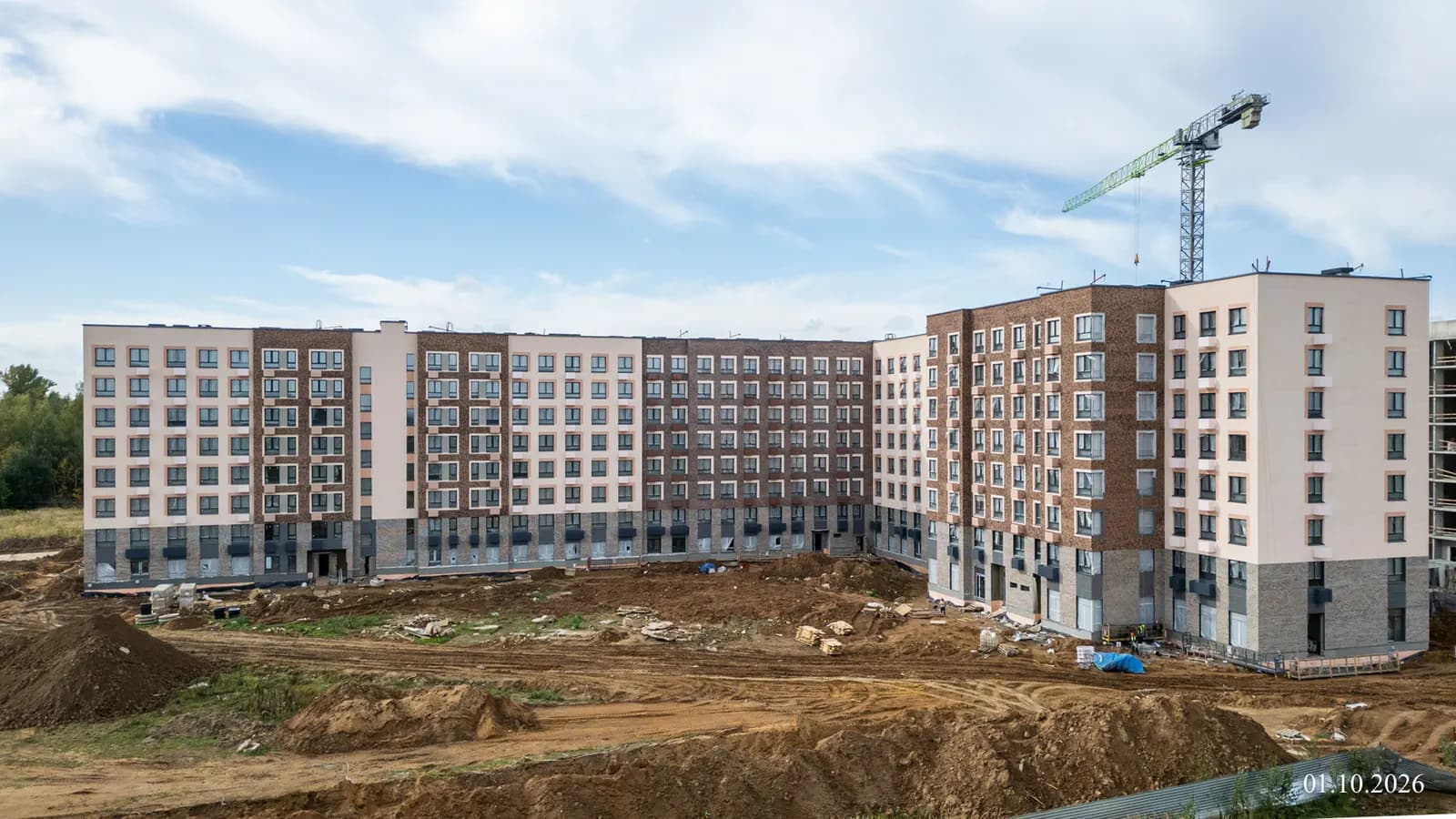 Гранель Живописный: ход строительства, октябрь 2026