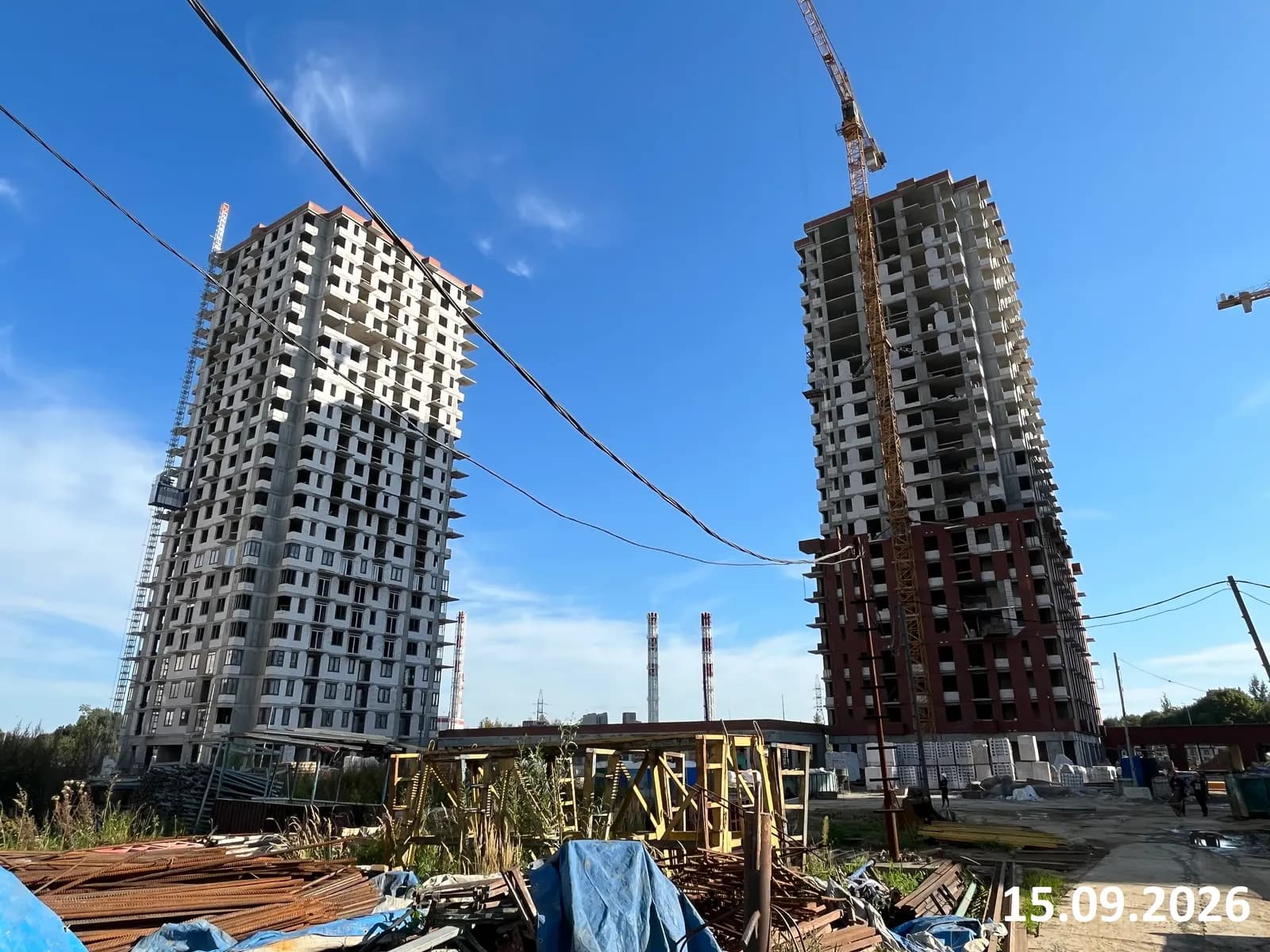 МО, г. Балашиха, Улица Автозаводская: ход строительства, сентябрь 2026