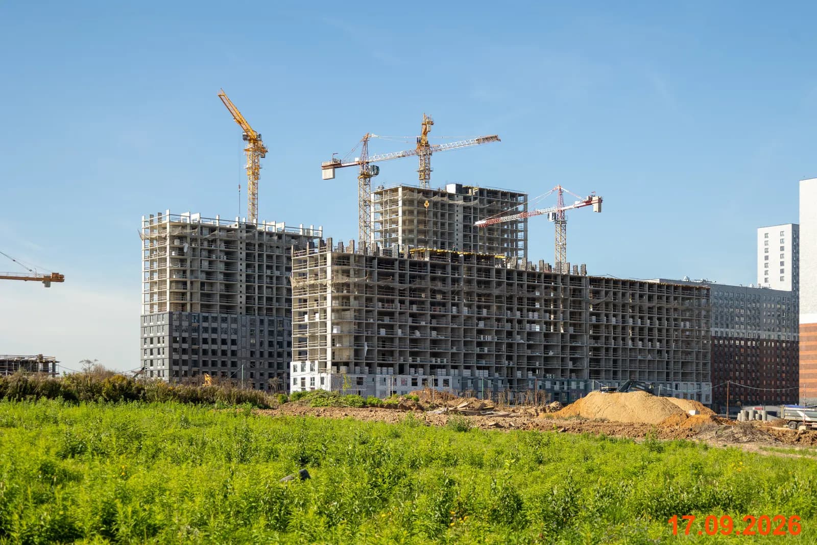 Восточное Бутово: ход строительства, сентябрь 2026