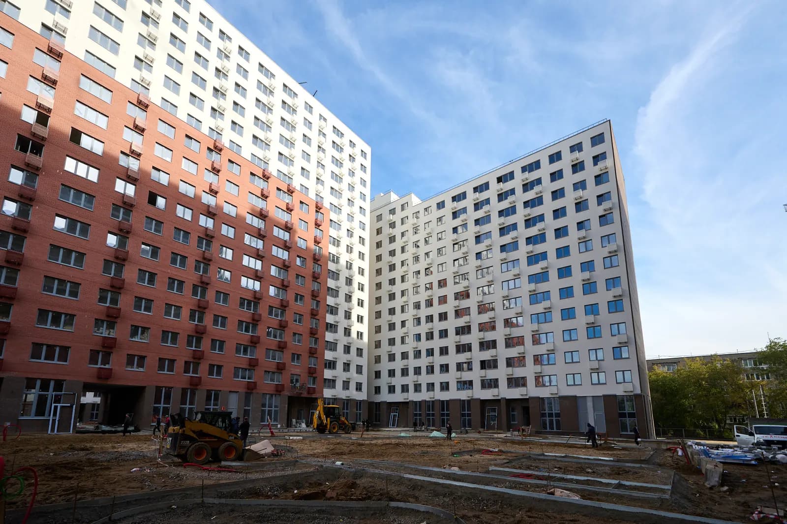 Новотомилино: ход строительства, октябрь 2026