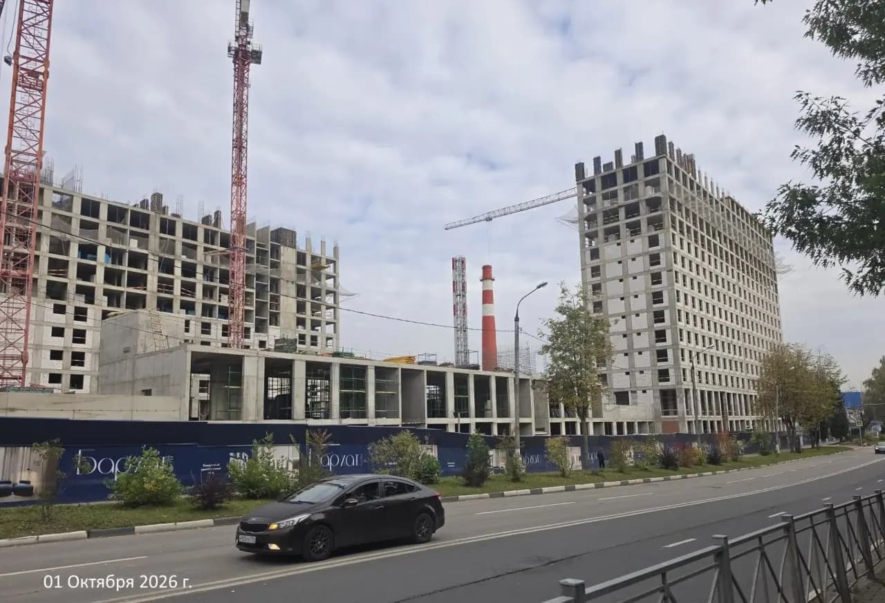 Бархат: ход строительства, октябрь 2026
