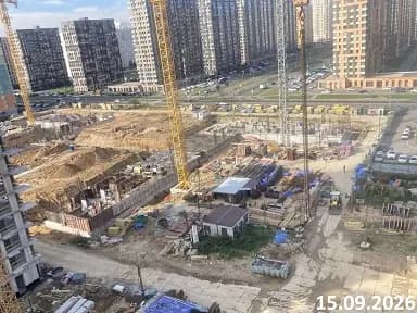 МО, г. Балашиха, Улица Автозаводская: ход строительства, сентябрь 2026