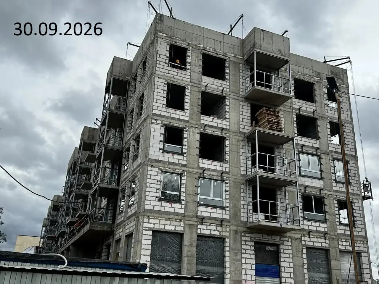 Базаева: ход строительства, сентябрь 2026