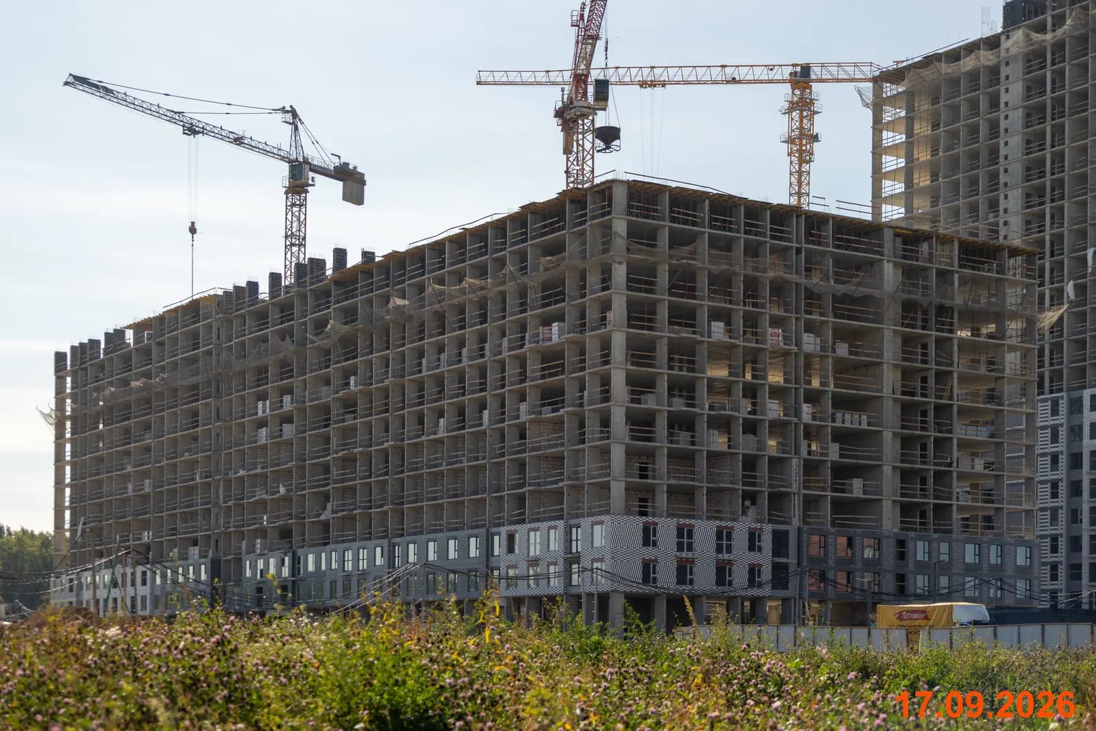 Восточное Бутово: ход строительства, сентябрь 2026