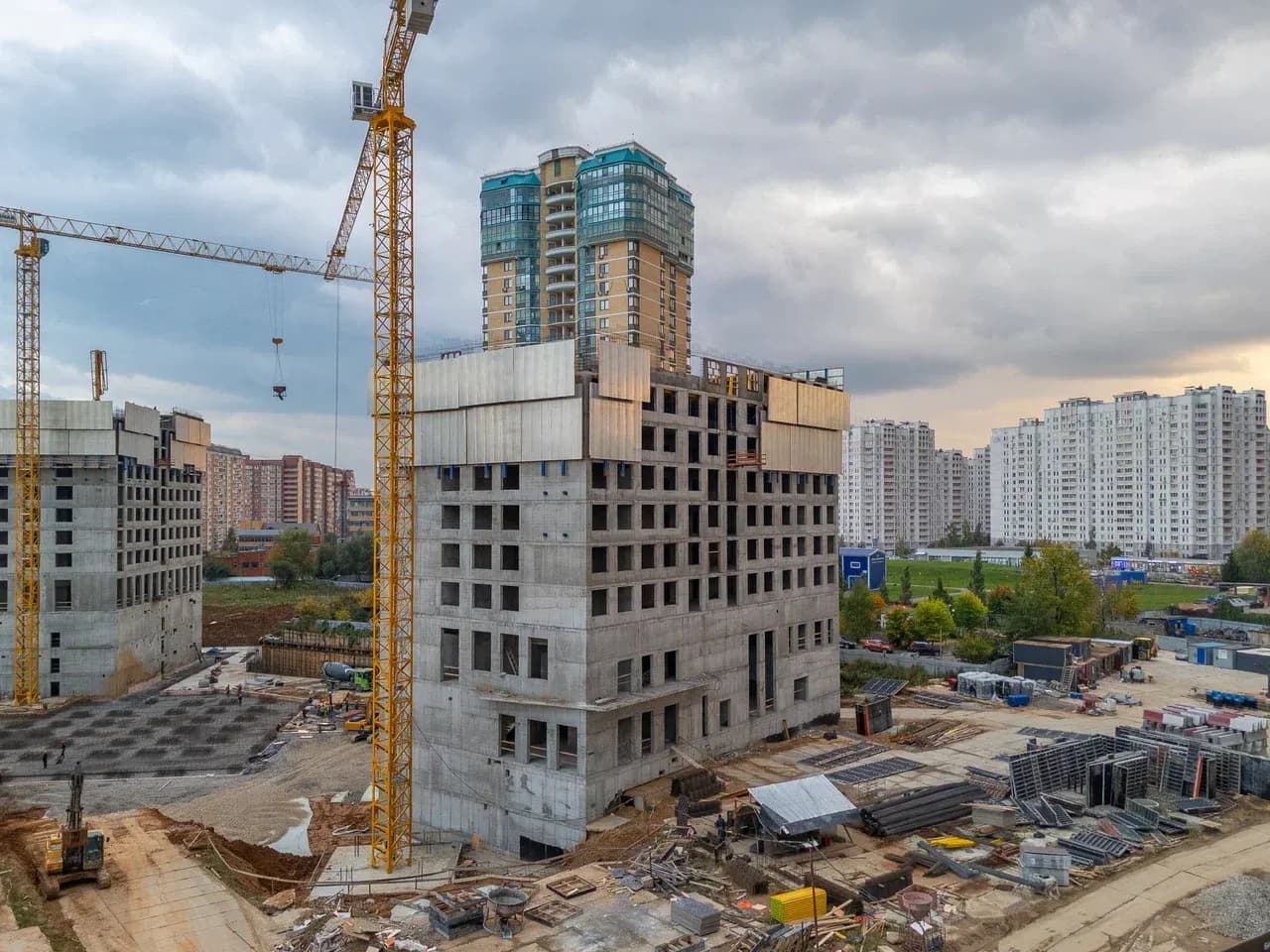 Сити квартал Отрада: ход строительства, октябрь 2026