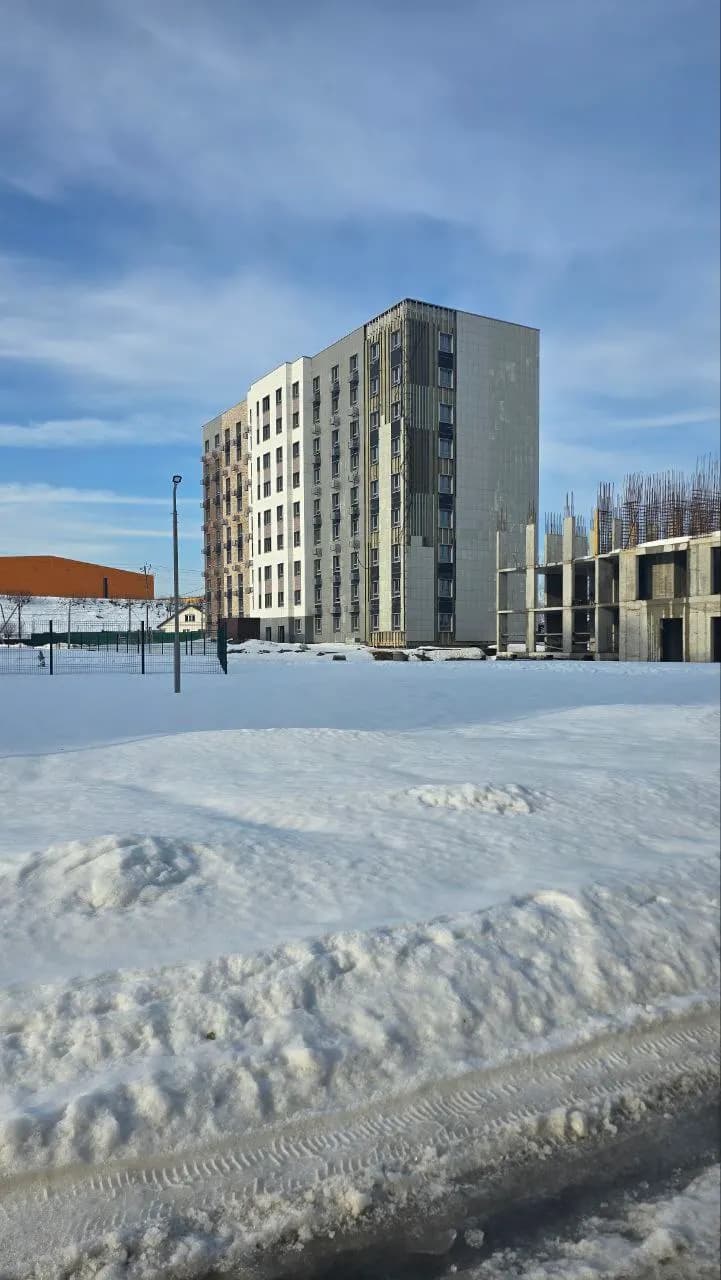 МО, Поселок городского типа Радумля, район ММС-2: ход строительства, февраль 2026