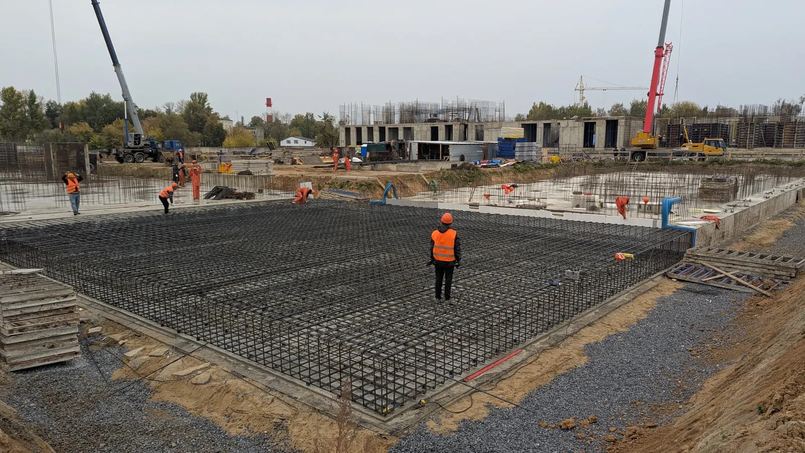 Городской бор: ход строительства, сентябрь 2026