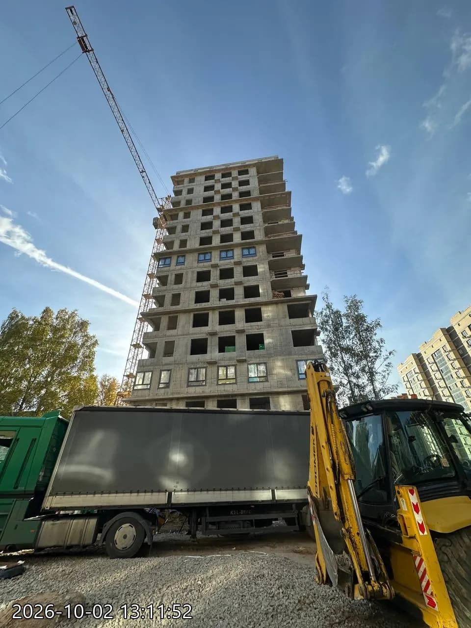 Ценности: ход строительства, октябрь 2026