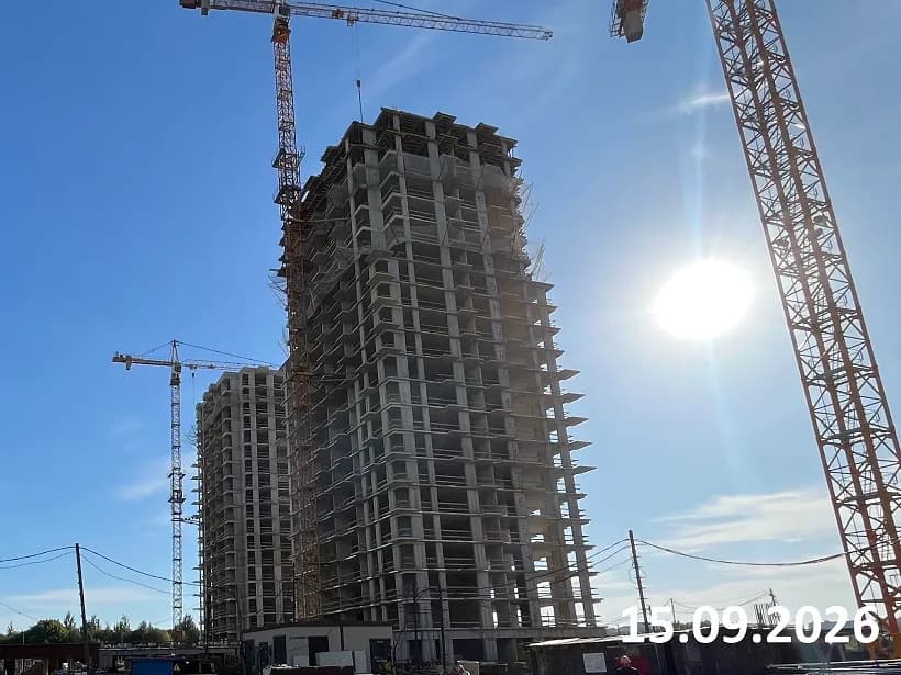 МО, г. Балашиха: ход строительства, сентябрь 2026