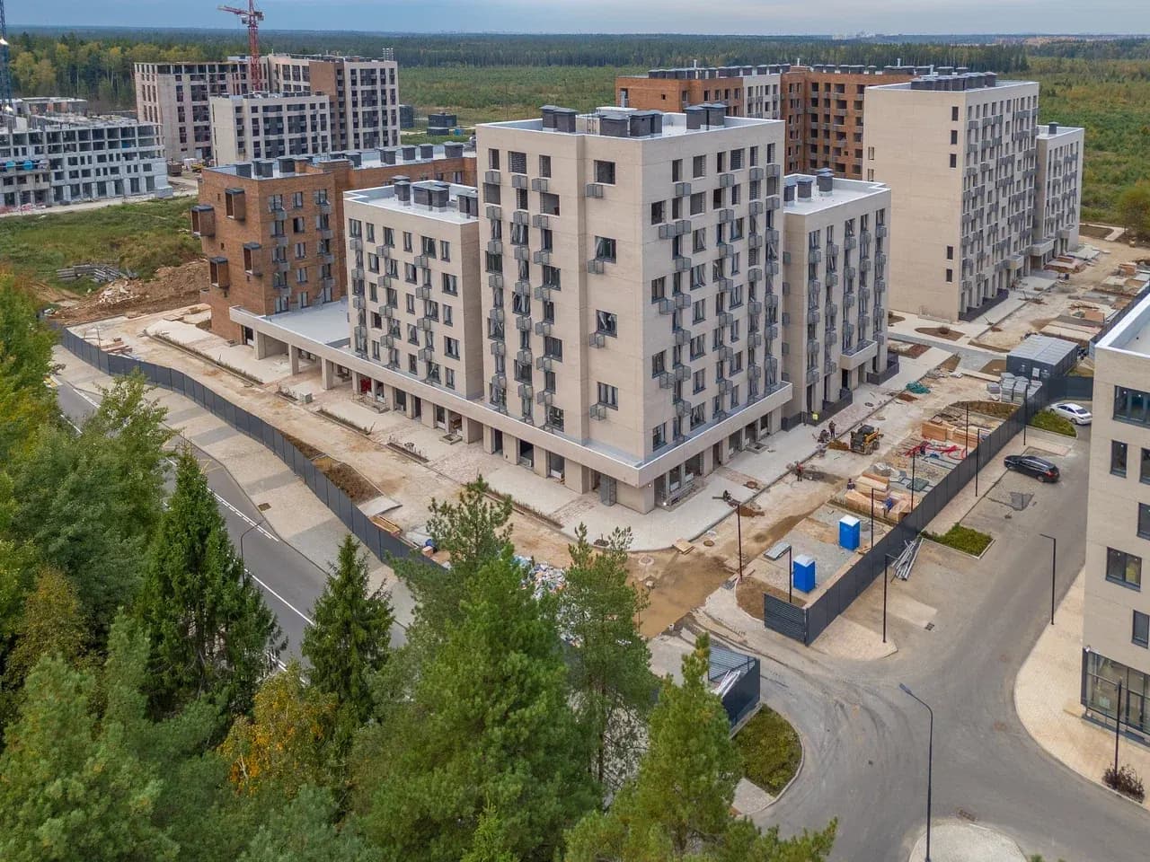 Кварталы Отрада: ход строительства, октябрь 2026