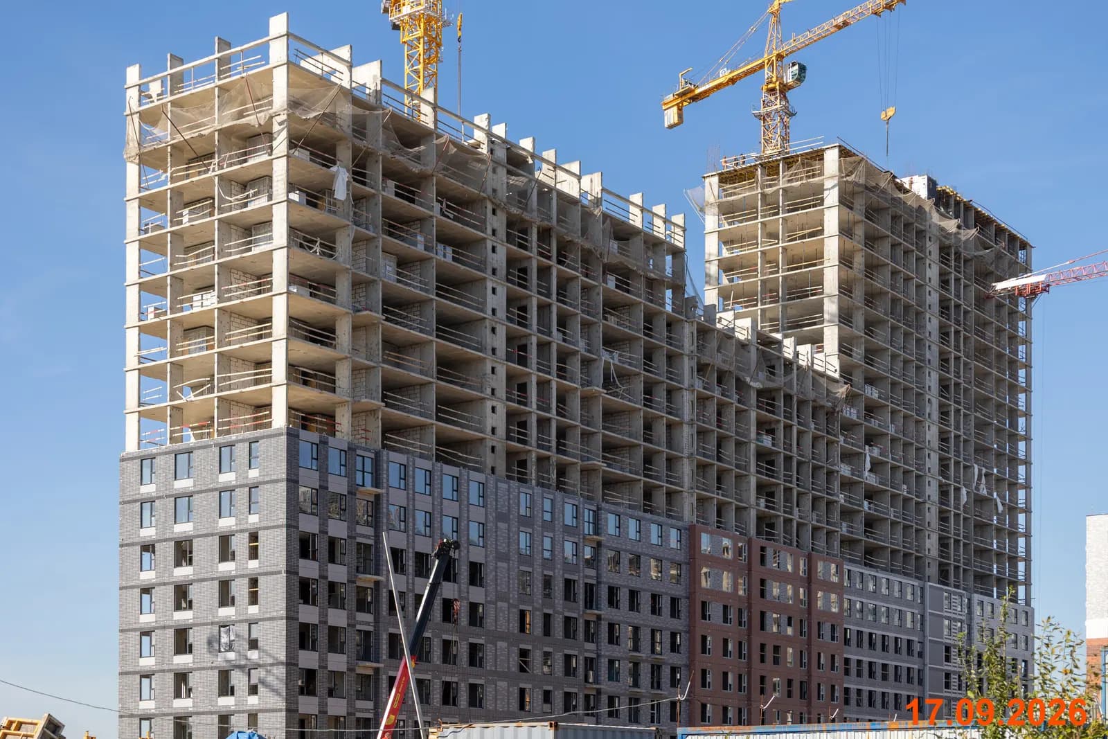 Восточное Бутово: ход строительства, сентябрь 2026
