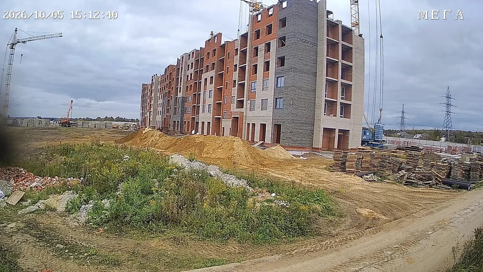 Мега Кварталы: ход строительства, октябрь 2026