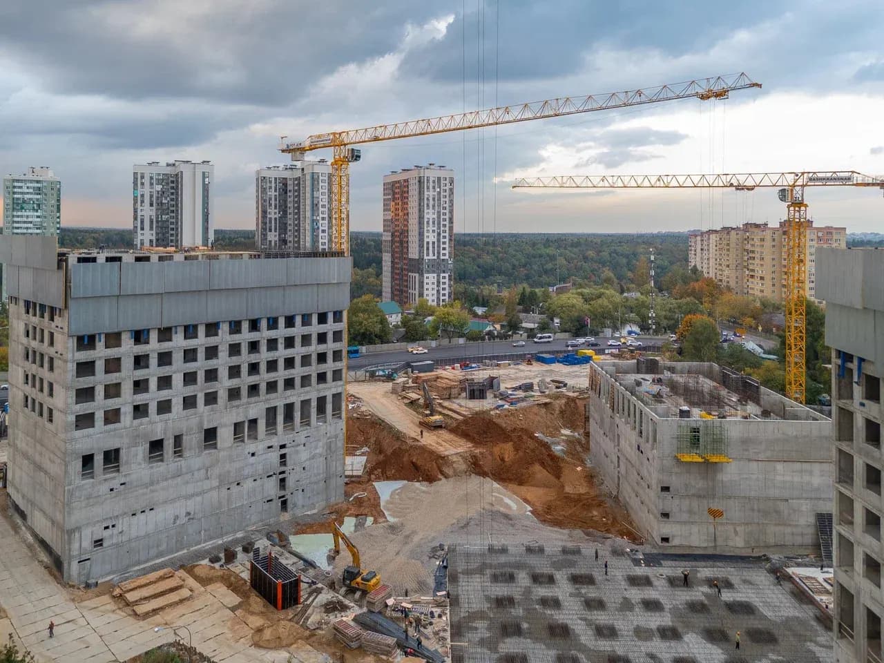 Сити квартал Отрада: ход строительства, октябрь 2026