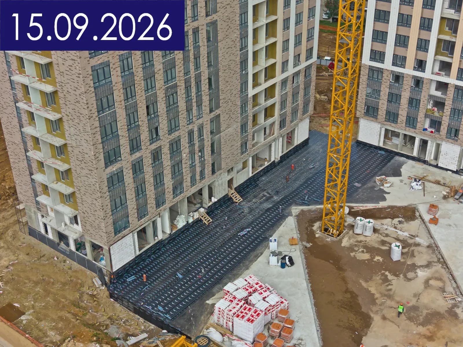 1-й Донской: ход строительства, сентябрь 2026
