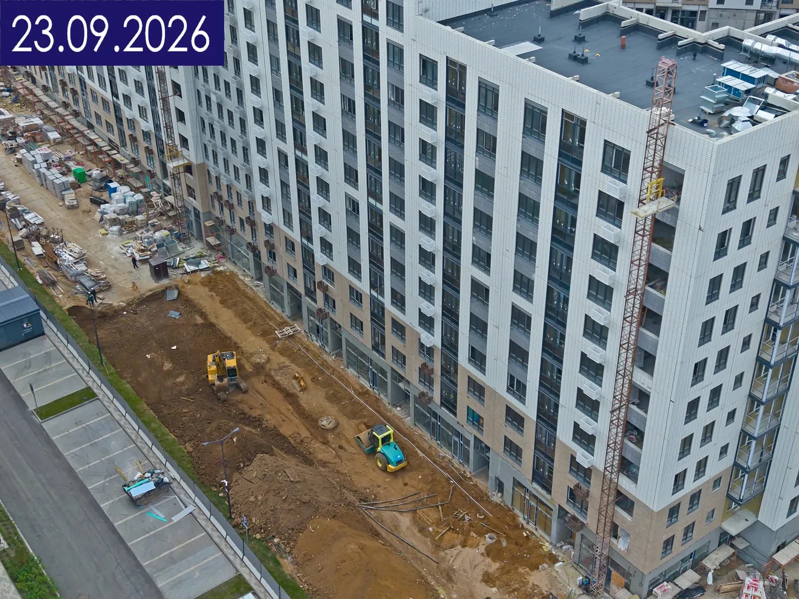 1-й Шереметьевский: ход строительства, сентябрь 2026